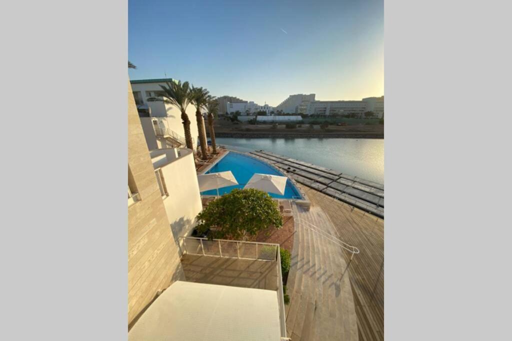 Haverim Ba'Lagouna Amazing Duplex 3Br Front Sea Apartment Eilat Ngoại thất bức ảnh
