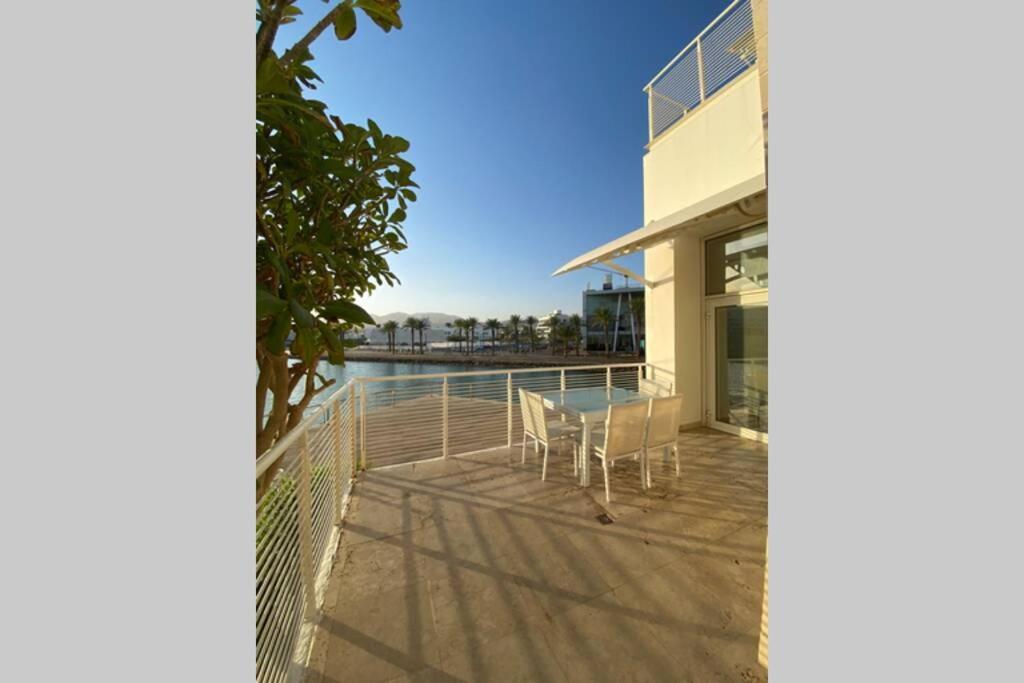 Haverim Ba'Lagouna Amazing Duplex 3Br Front Sea Apartment Eilat Ngoại thất bức ảnh